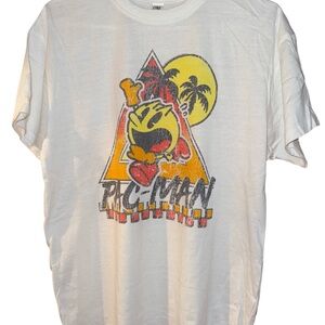 Pac-Man Tropical Graphic Tee - White